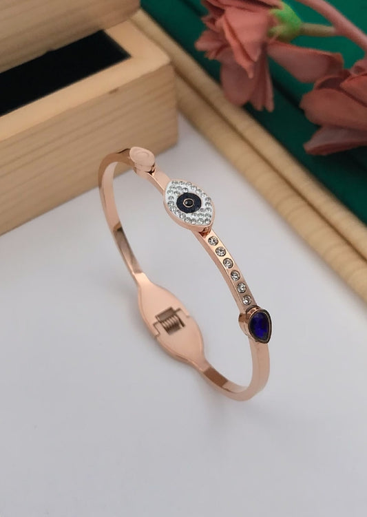 Rose Gold kada for ladies - jauhari jewellers