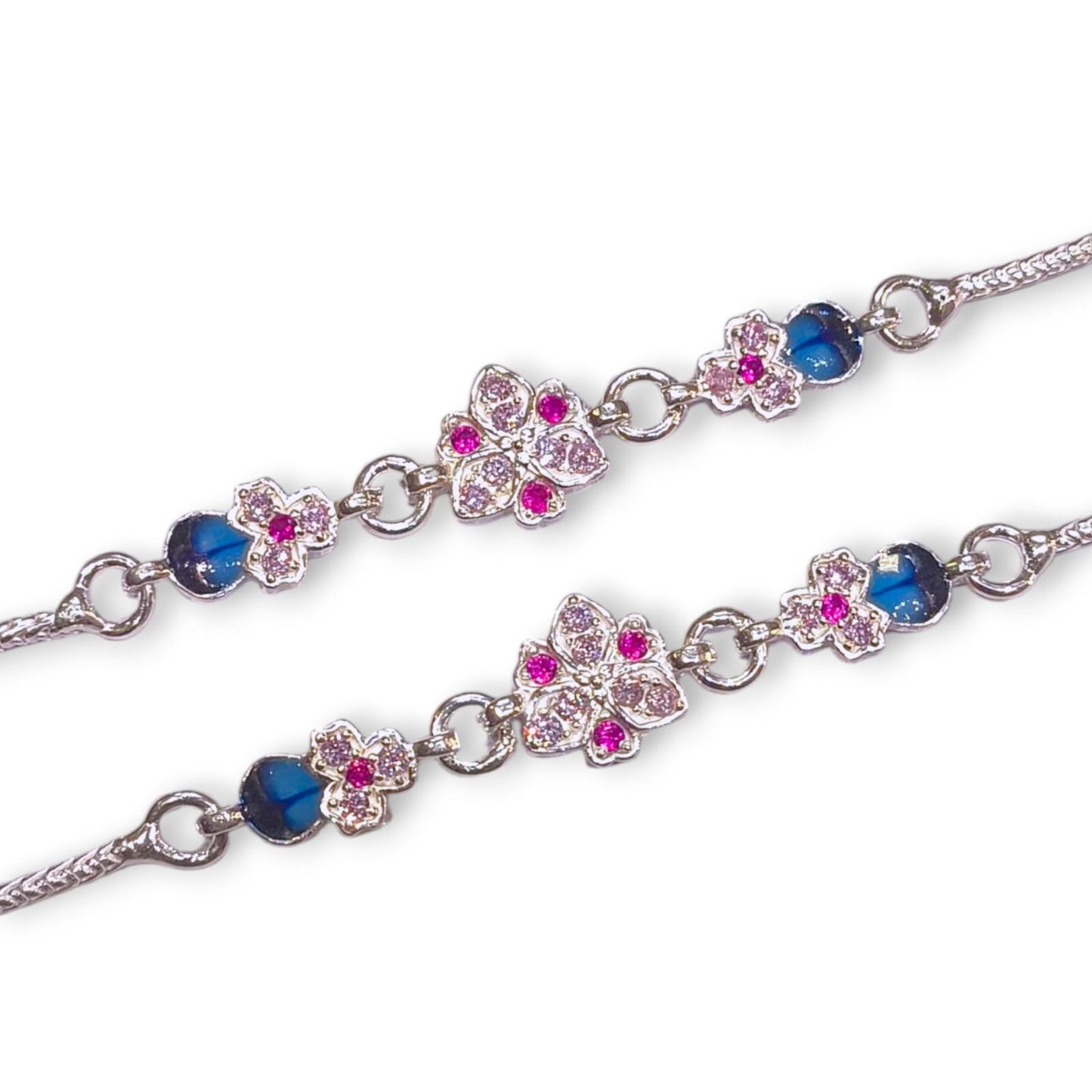 Premium Silver Payal for Women by Jauhari Jewellers