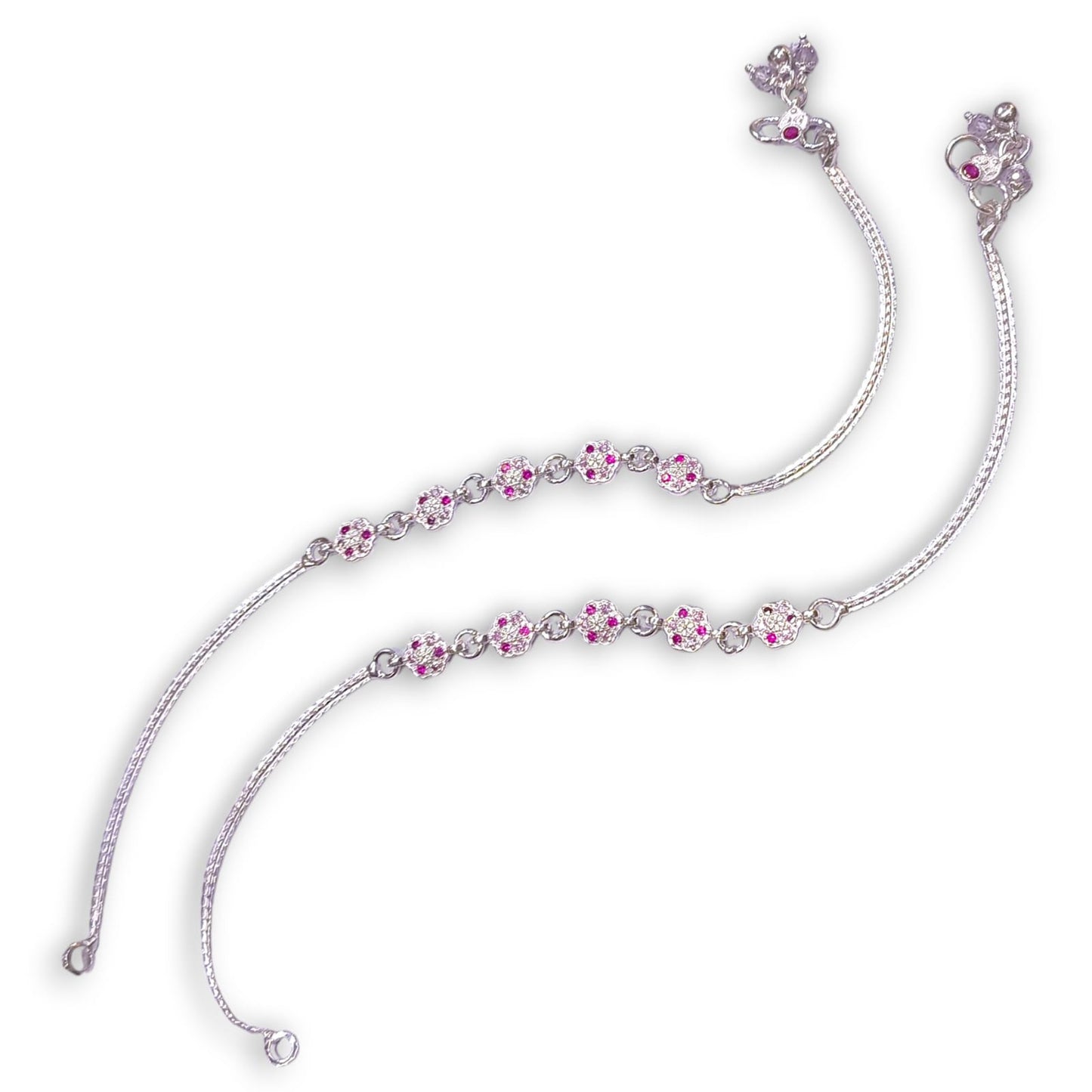 Fancy Silver Payal for Women by Jauhari Jewellers