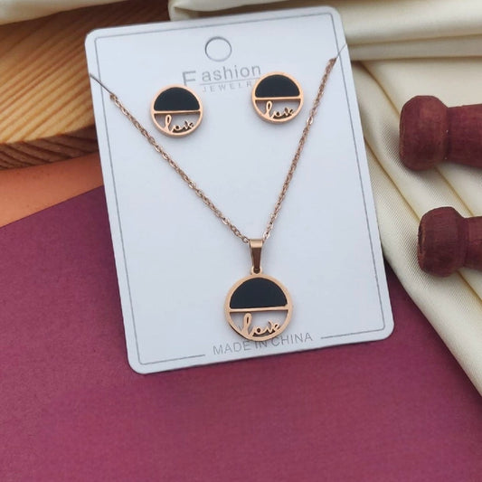 Rose gold plated chain - jauhari Jewellers