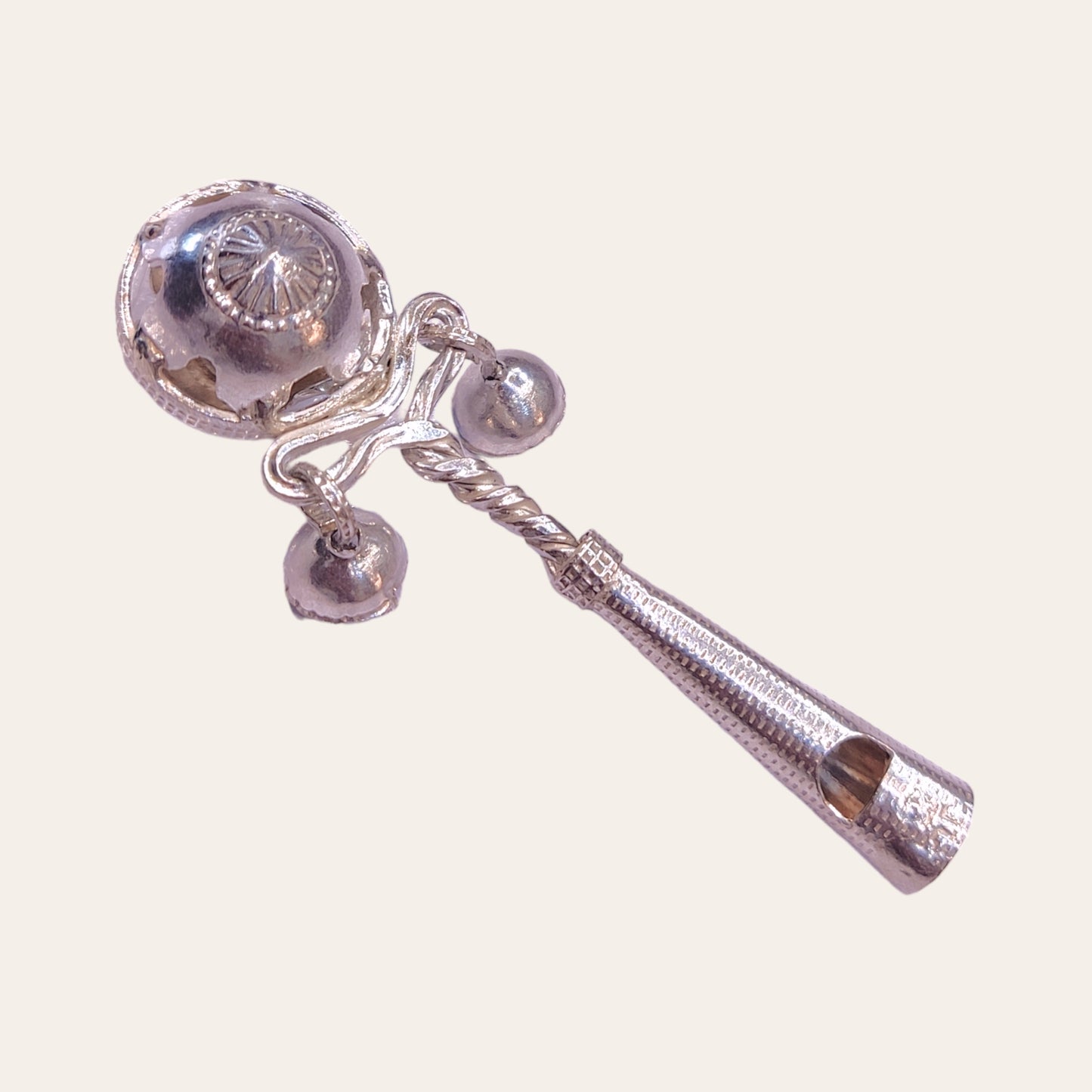 Silver jhunjhuna for baby