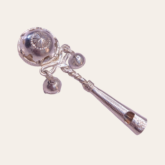 Silver jhunjhuna for baby