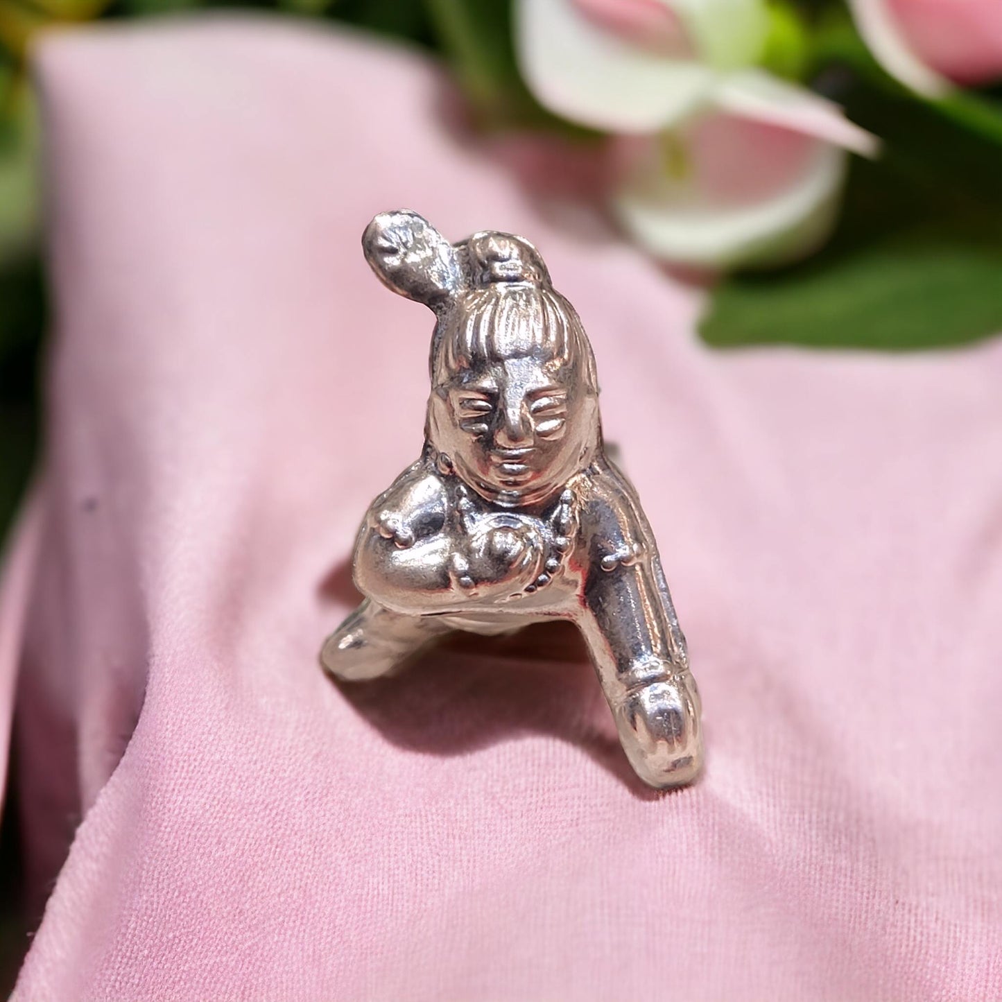 Pure Silver Laddu Gopal - Jauhari Jewellers
