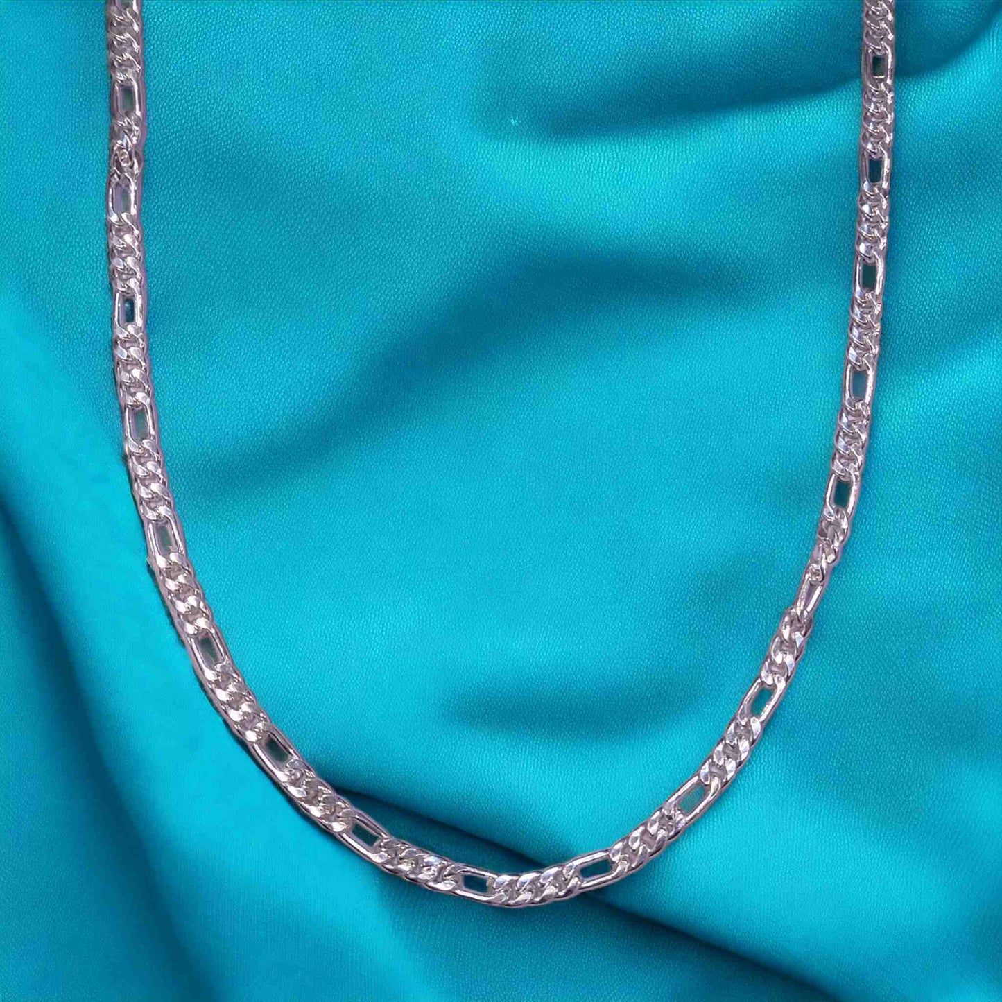 Fancy silver chain for men - jauhari jewellers