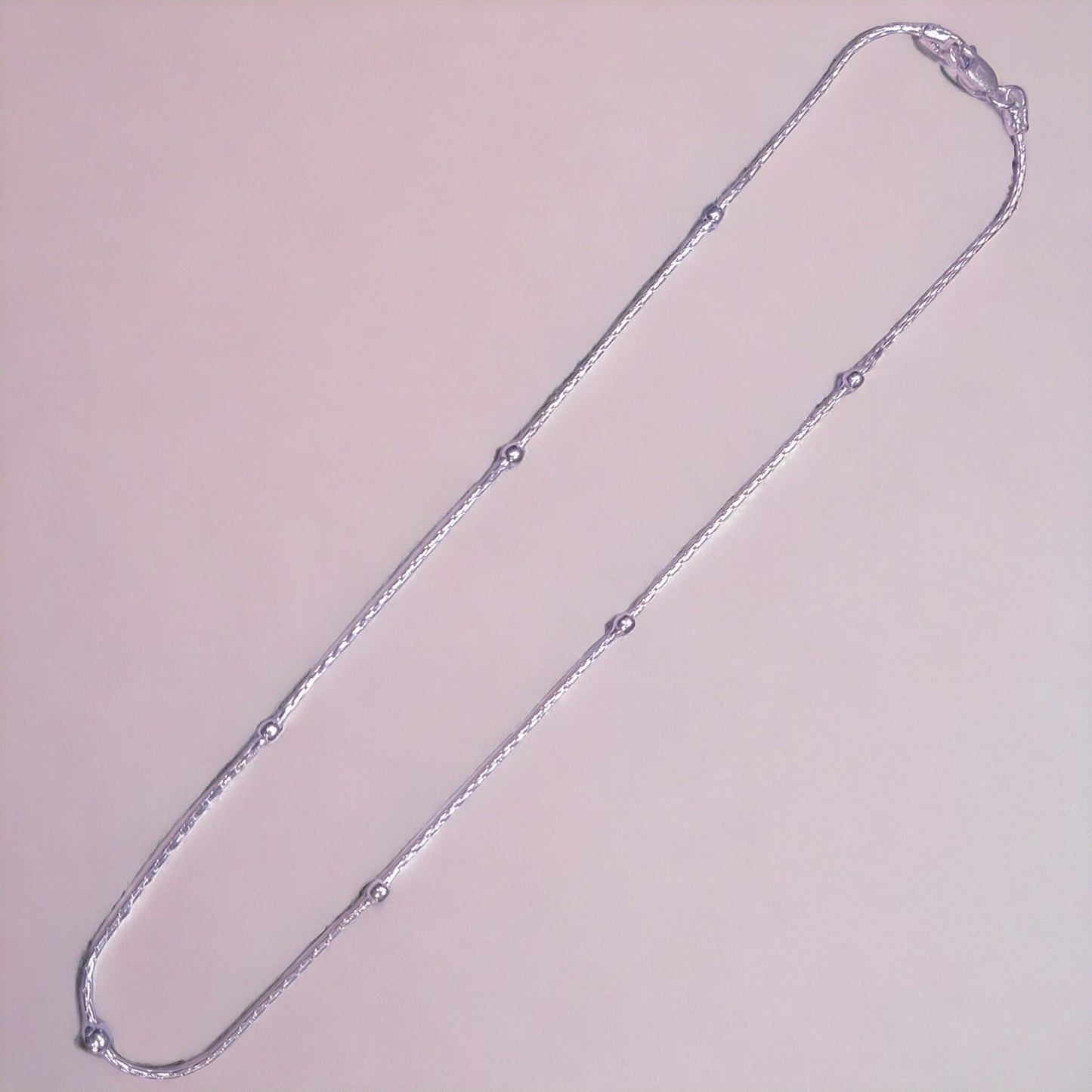 Fancy silver chain for girls - jauhari Jewellers