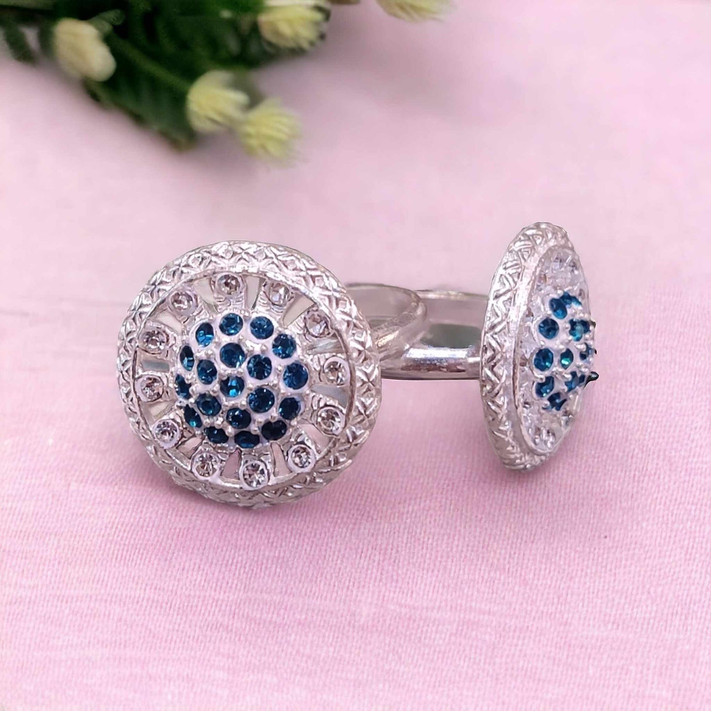 Silver toe ring for women