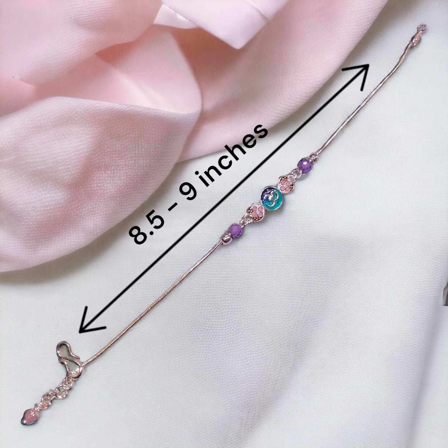 Silver Rakhi for raksha bandhan