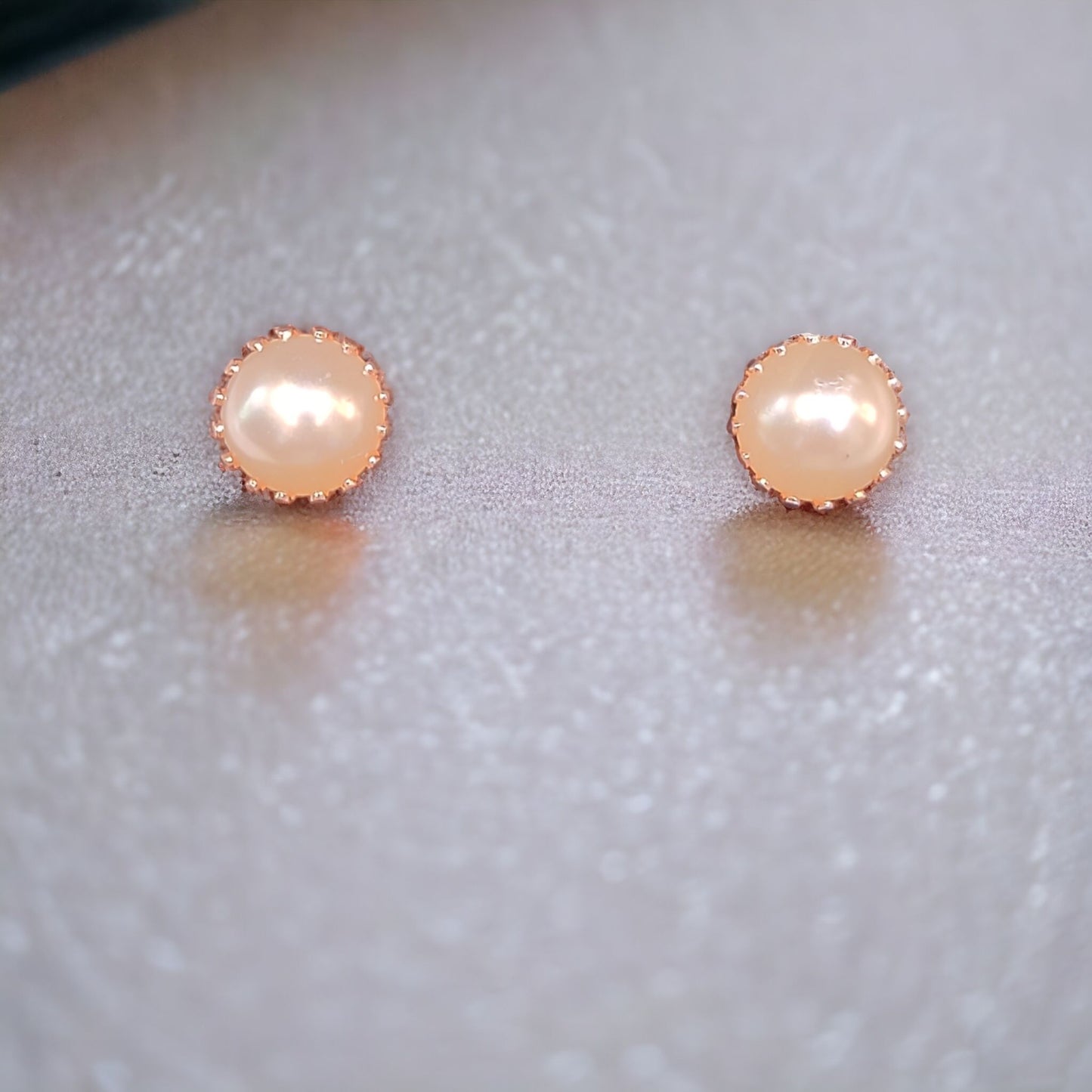 Gold plated earrings for girls