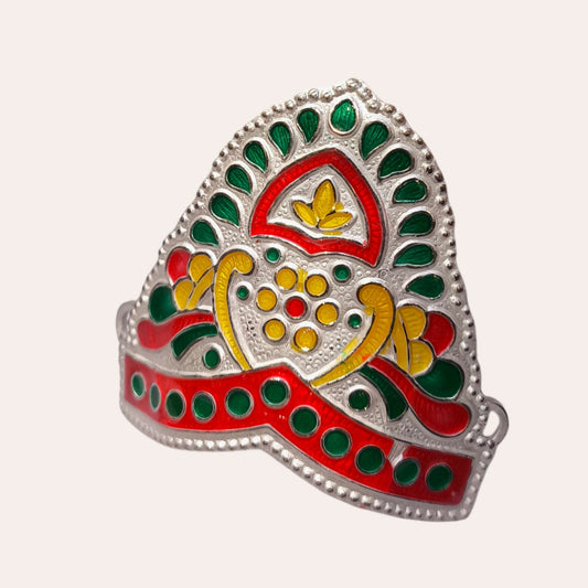 silver crown for god small size