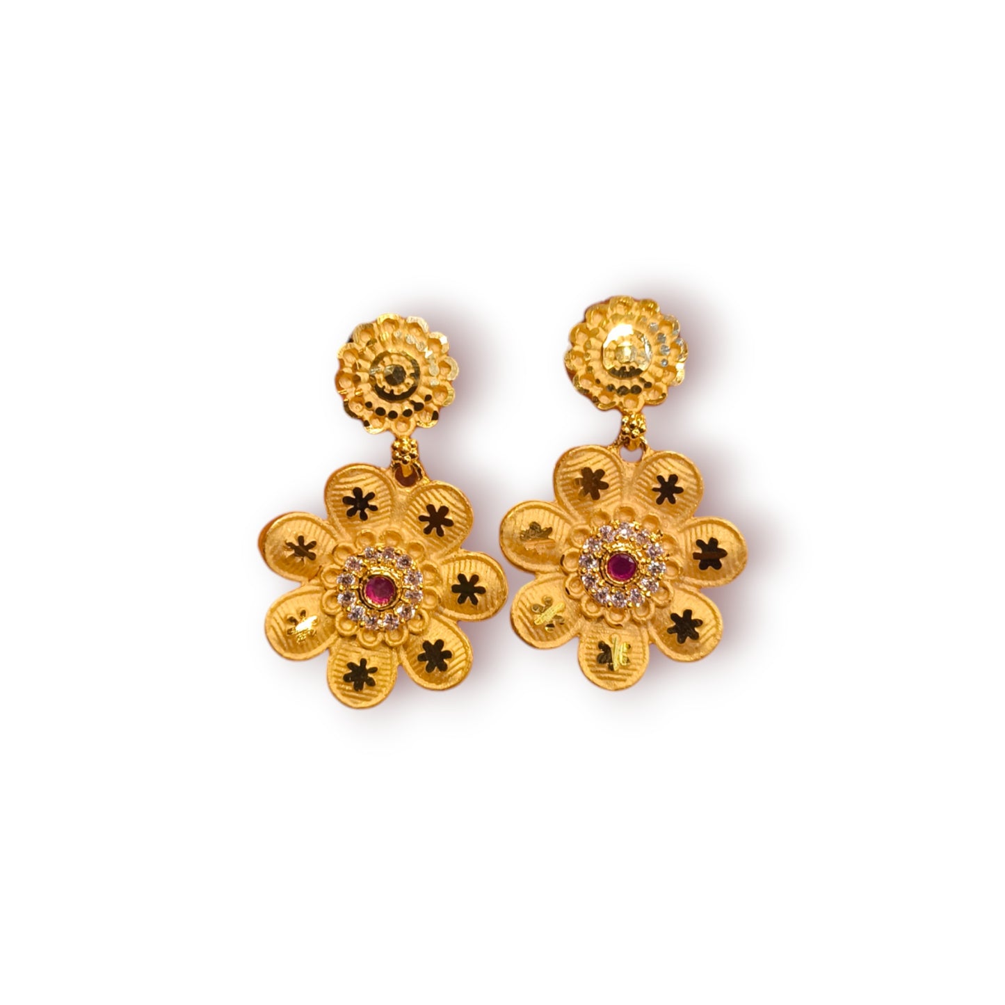 One Gram Gold earrings