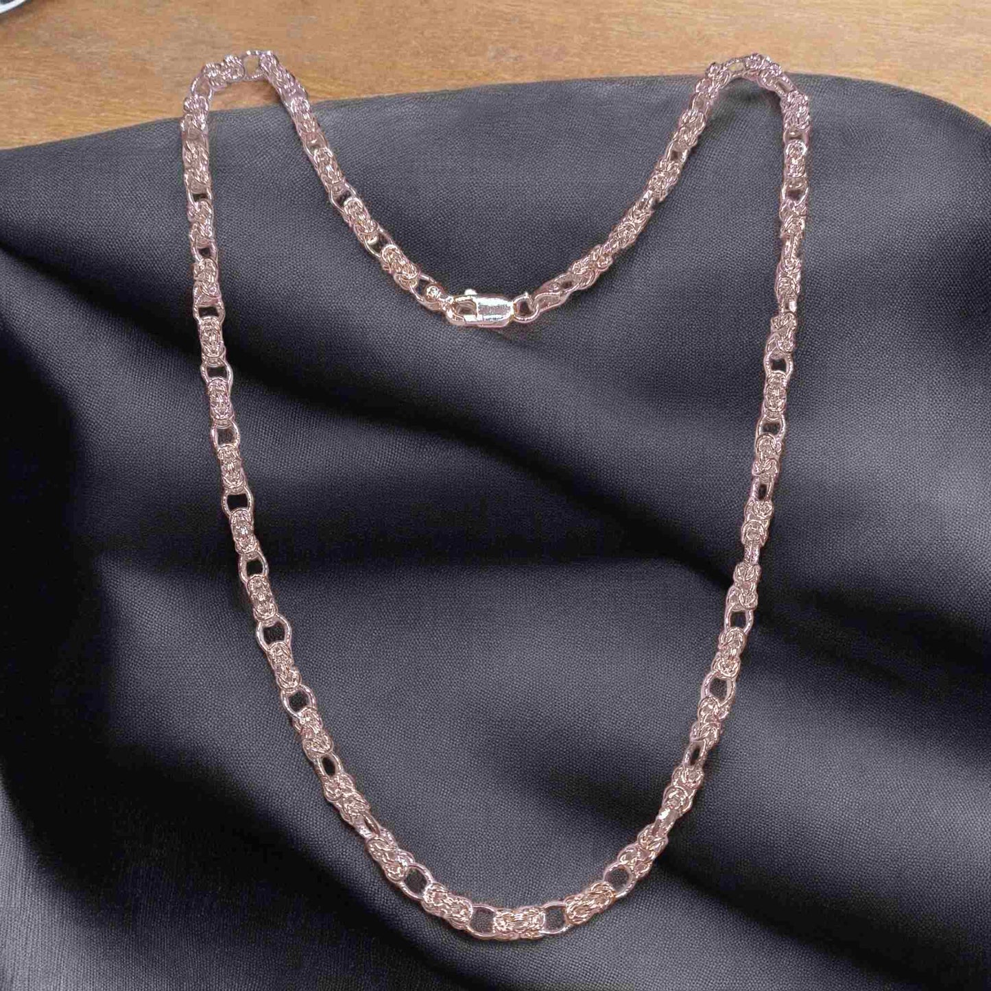 Silver light weight chain for men