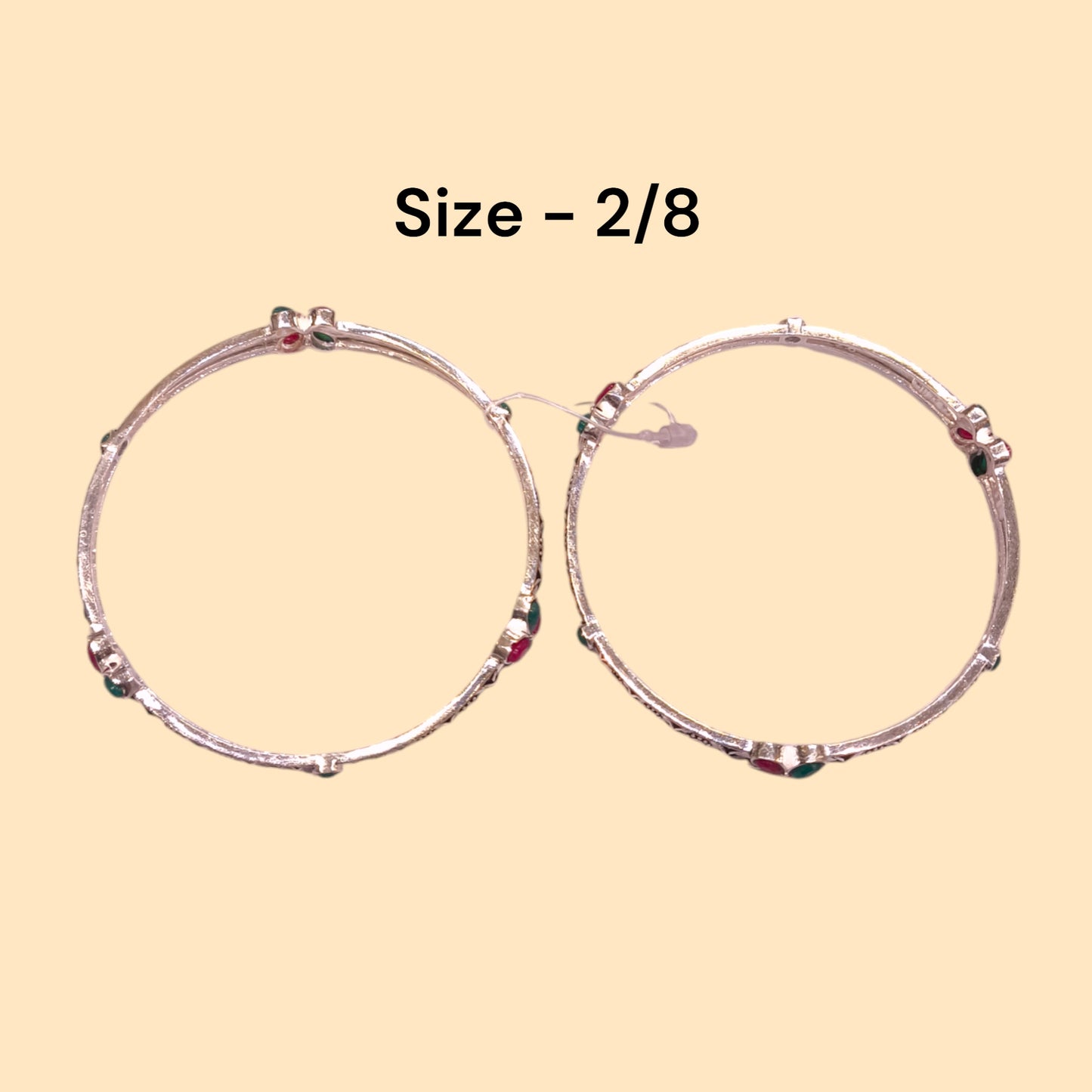 Silver kada for women