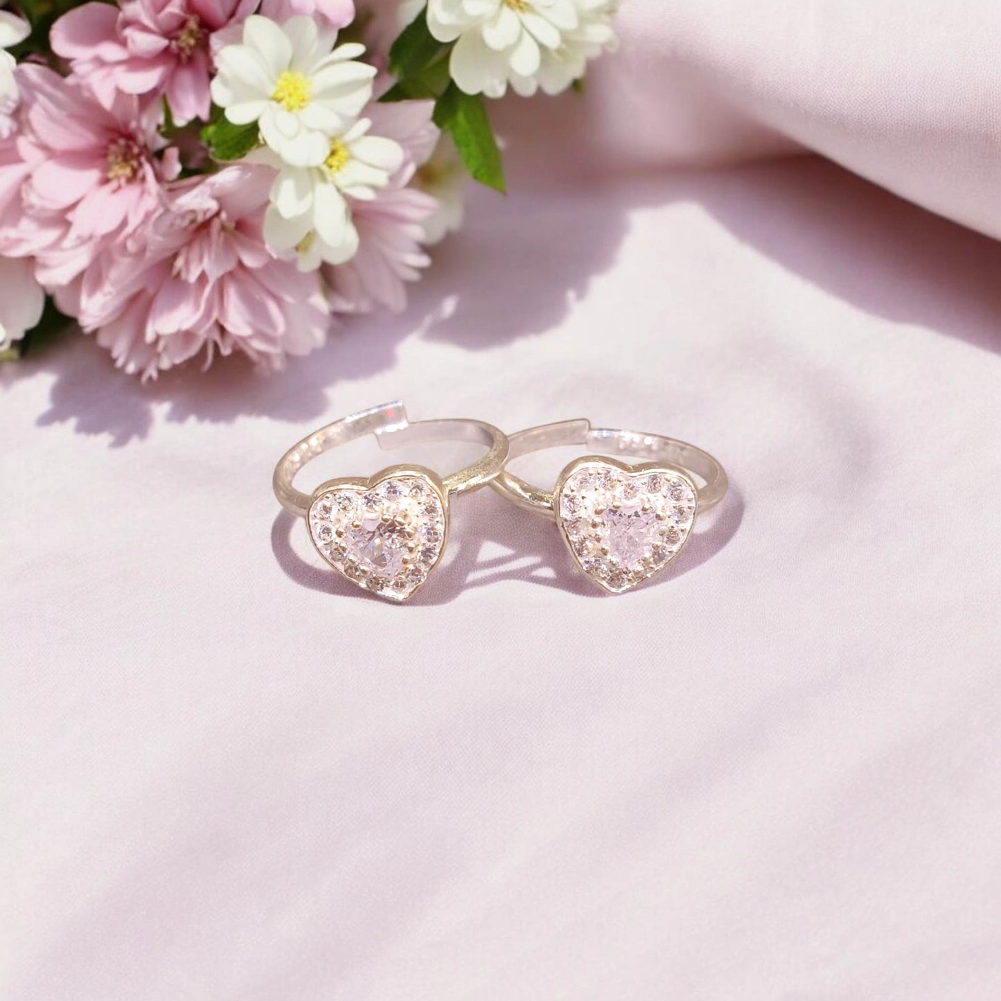 Silver toe ring latest design