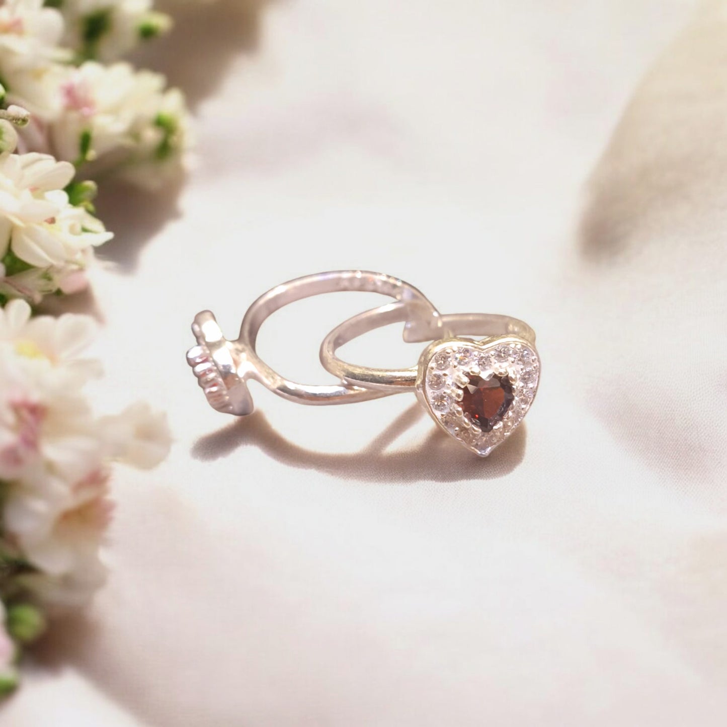 Silver toe ring latest design - jauhari jewellers