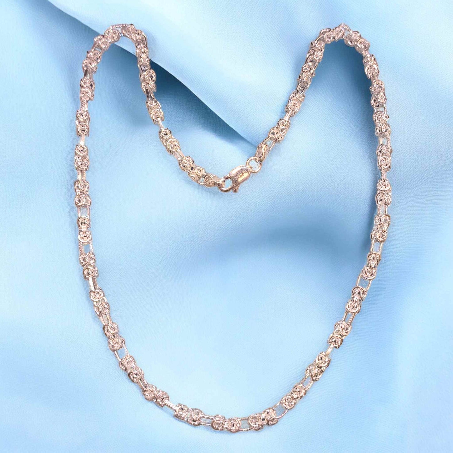 Silver chain for him