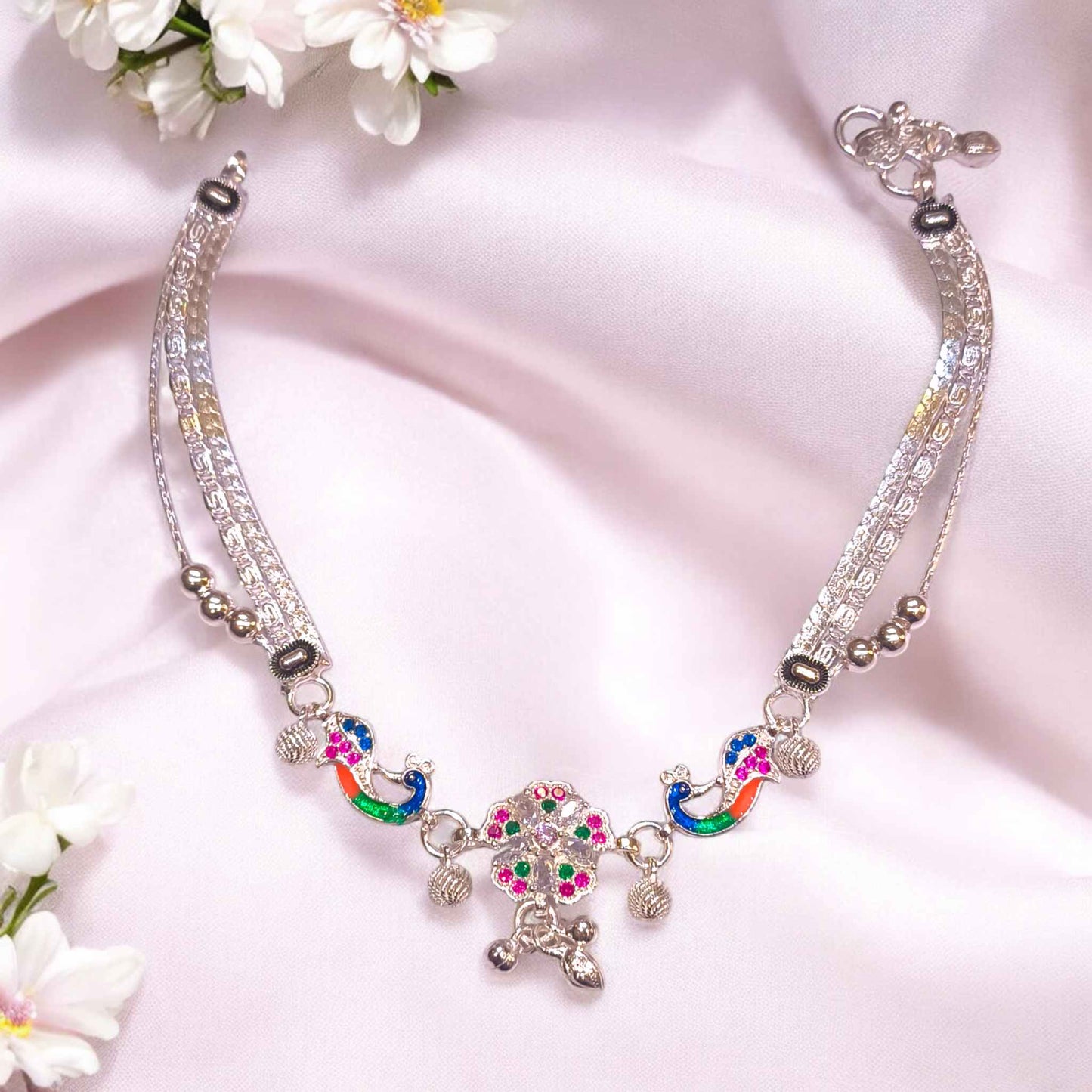 Peacock payal for women