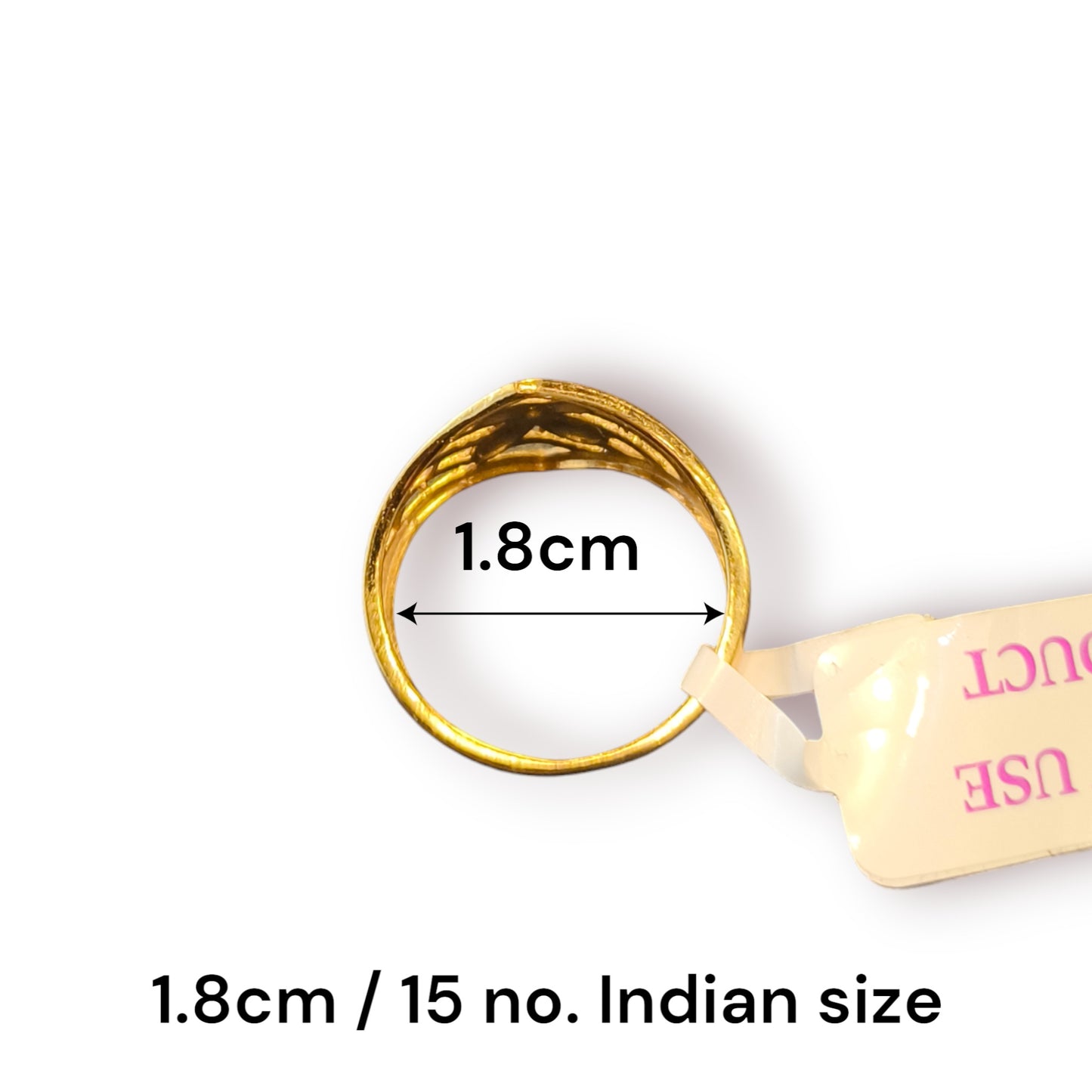 Daily wear gold plated ring