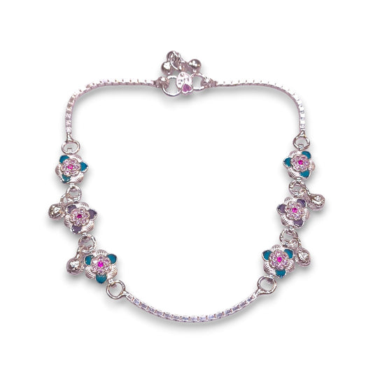 Silver payal for women