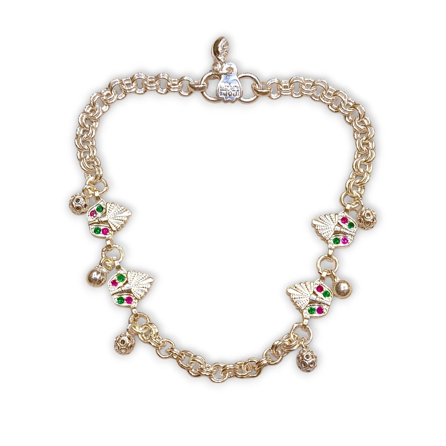 Silver anklets under 4000 - jauhari jewellers