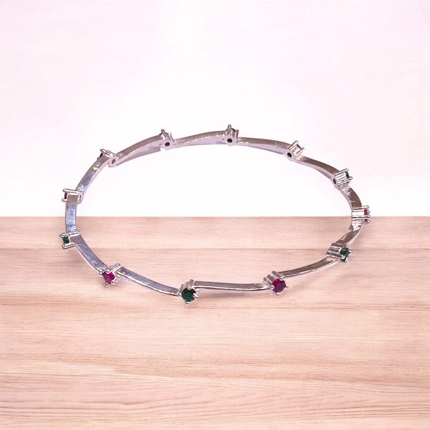 Silver bangles for daily wear