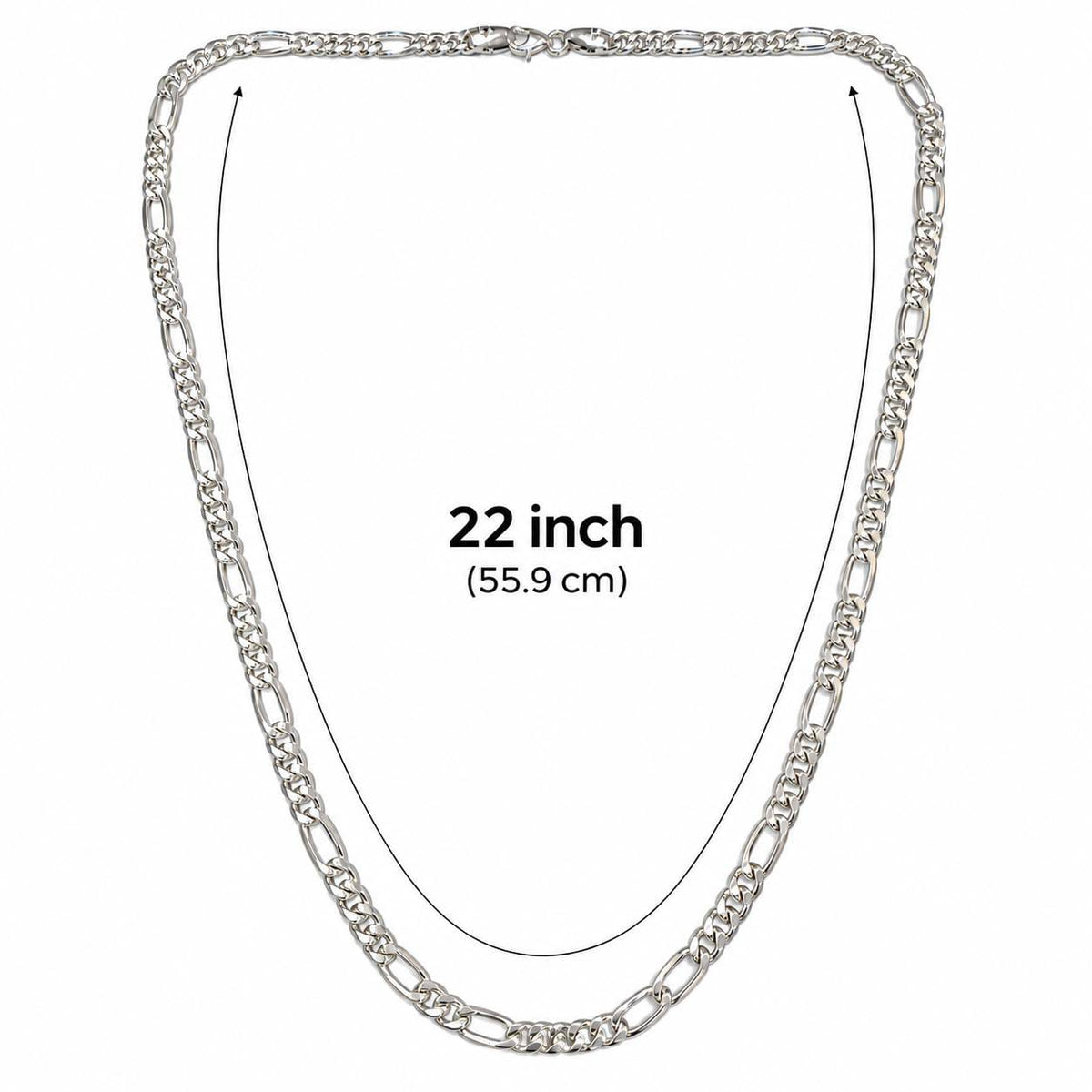 Silver Curb Chain for Men | Jauhari Jewellers