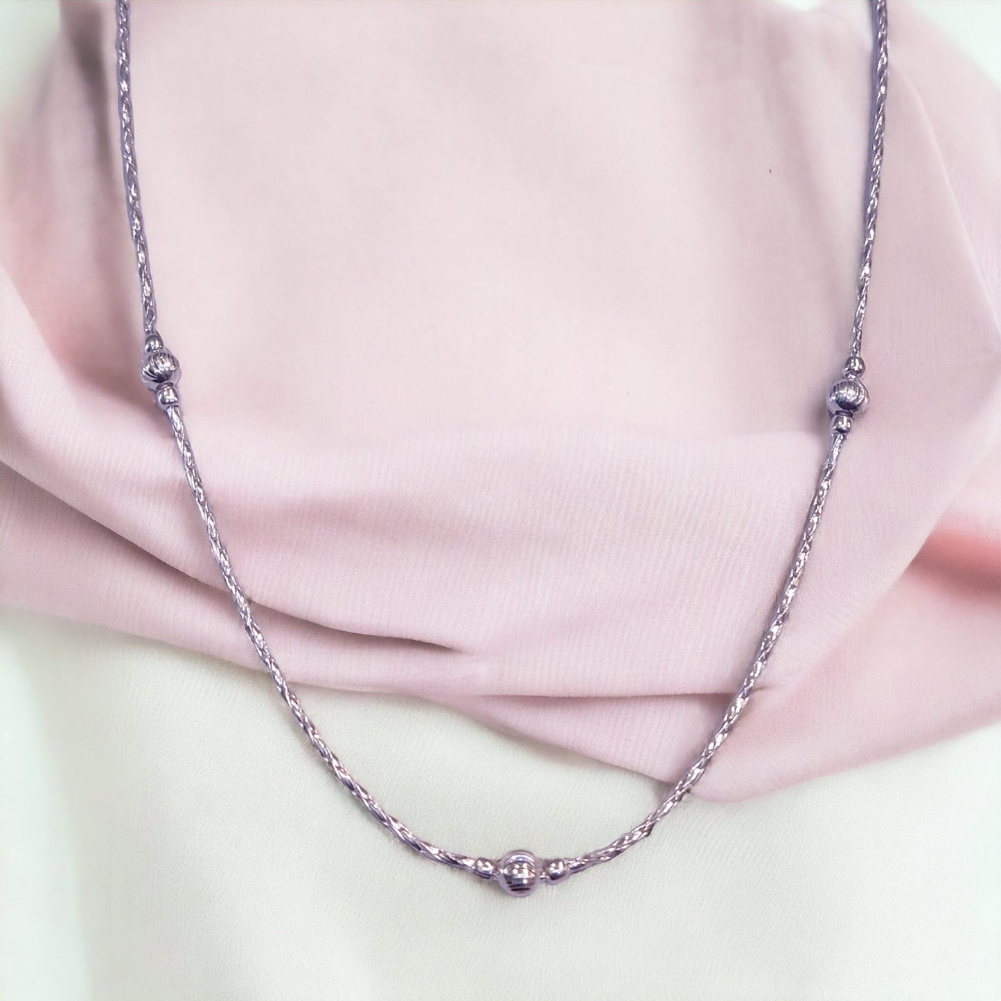 Fancy Silver Chain For Women - Jauhari Jewellers