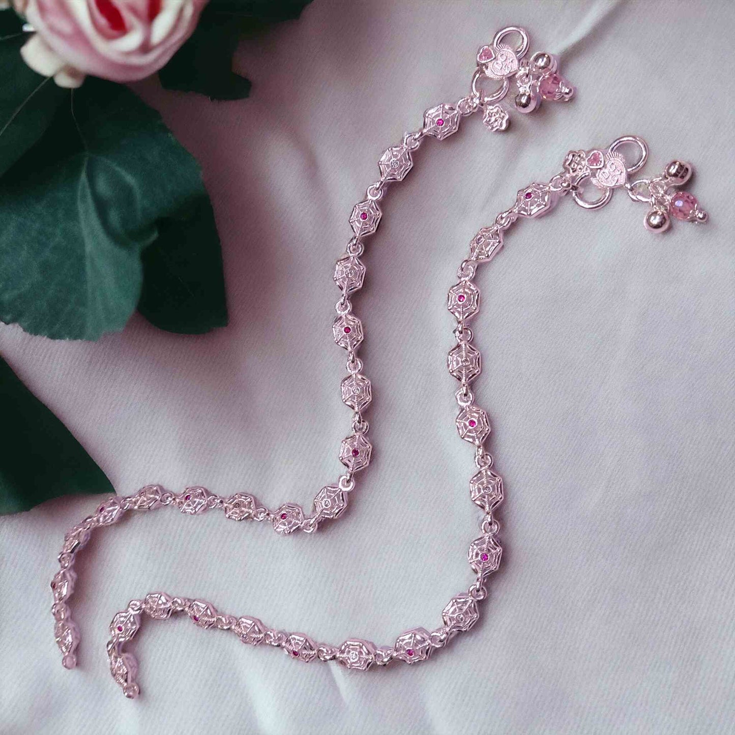 Fancy Silver Payal for Women - Jauhari Jewellers