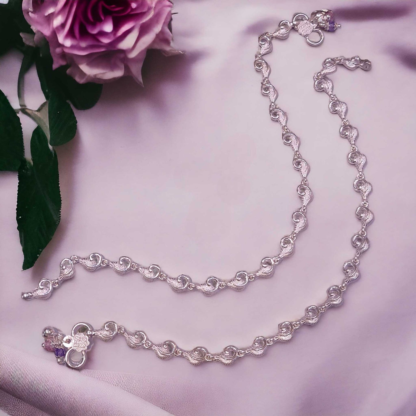Fancy Silver Payal for Women - Jauhari Jewellers