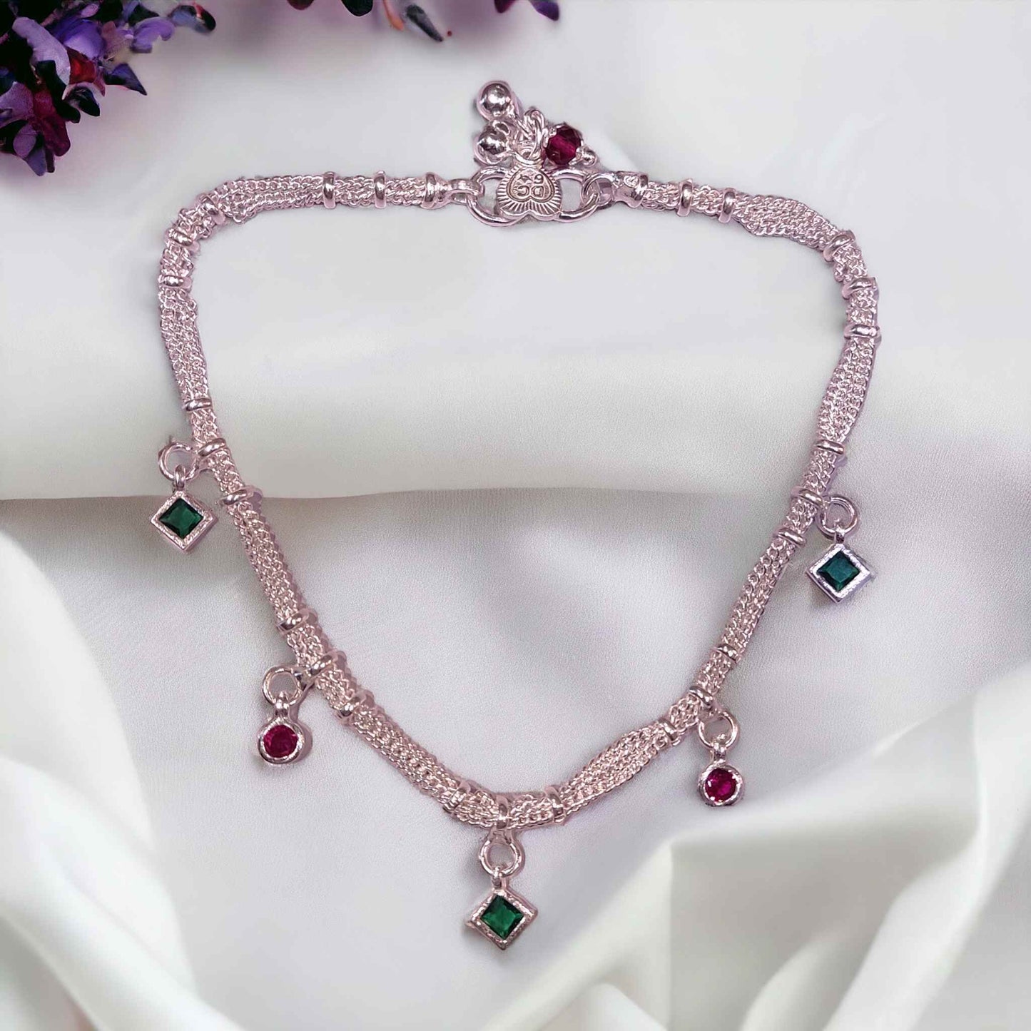 Fancy Silver Payal for Women - Jauhari Jewellers