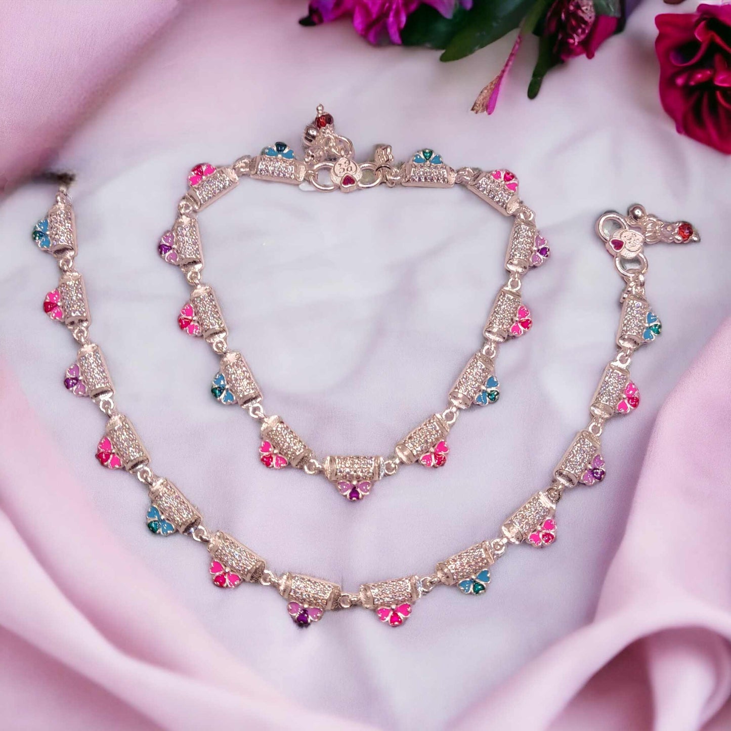 Fancy Silver Payal for Women - Jauhari Jewellers