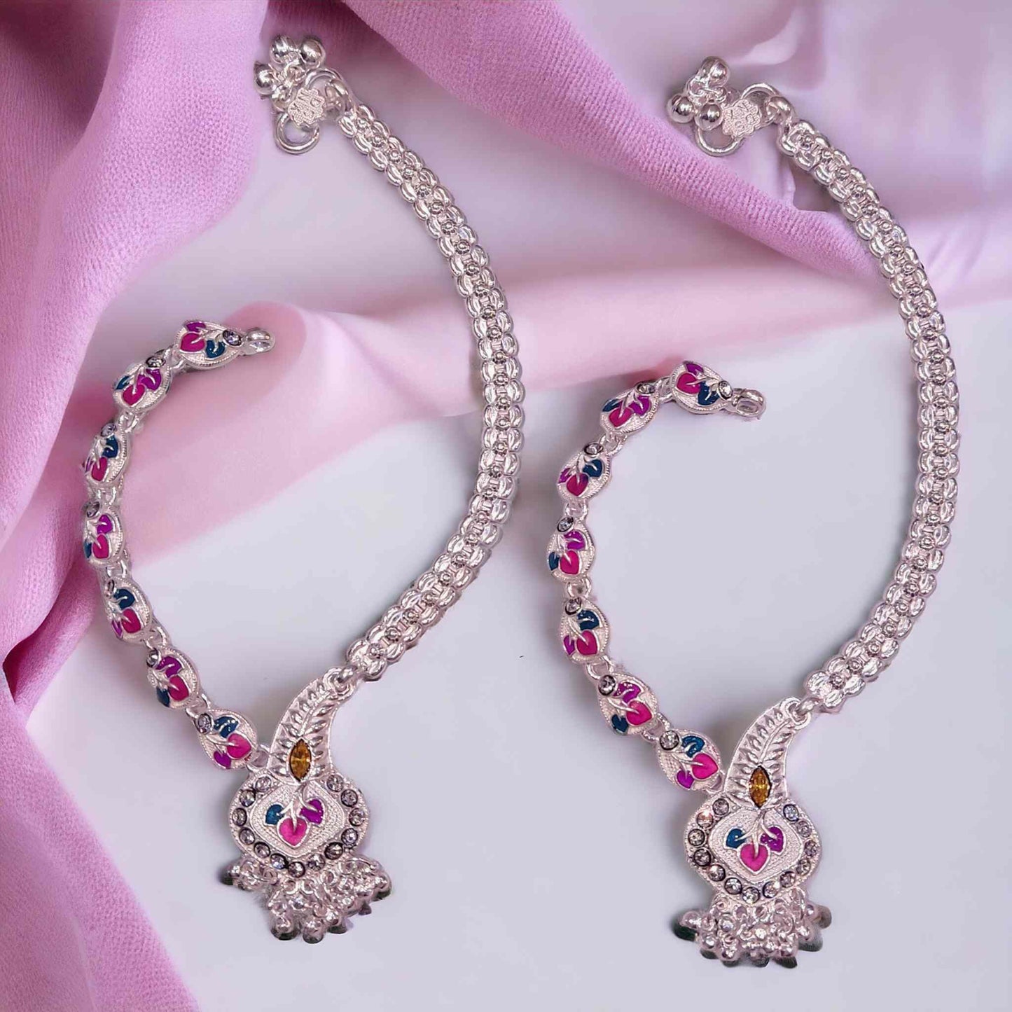 Fancy Silver Payal for Women - Jauhari Jewellers