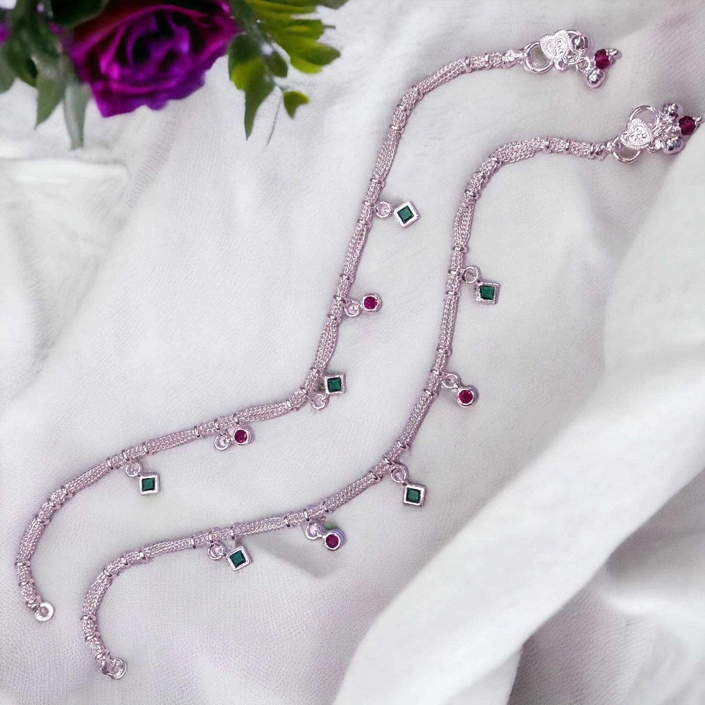 Fancy Silver Payal for Women - Jauhari Jewellers