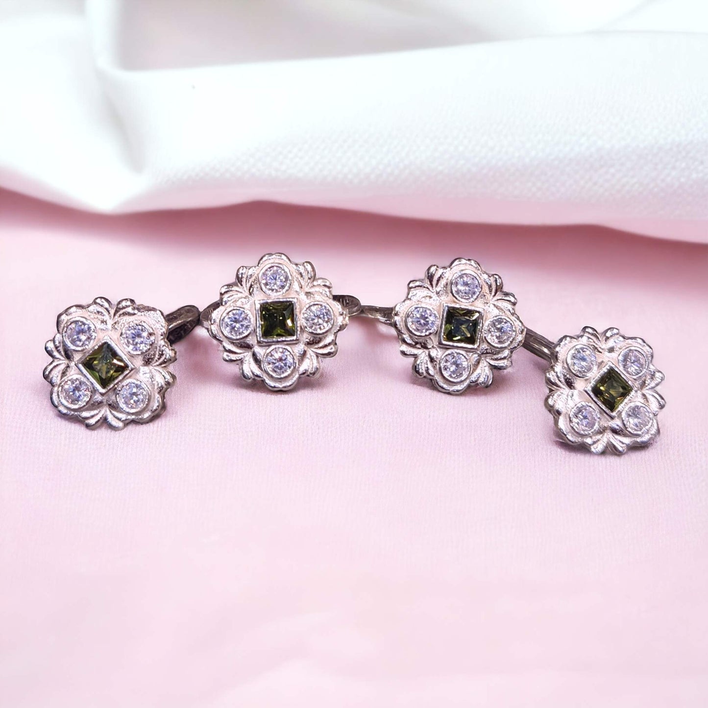 Fancy Silver Toe Rings for Women ( 2 Pairs ) - Jauhari Jewellers