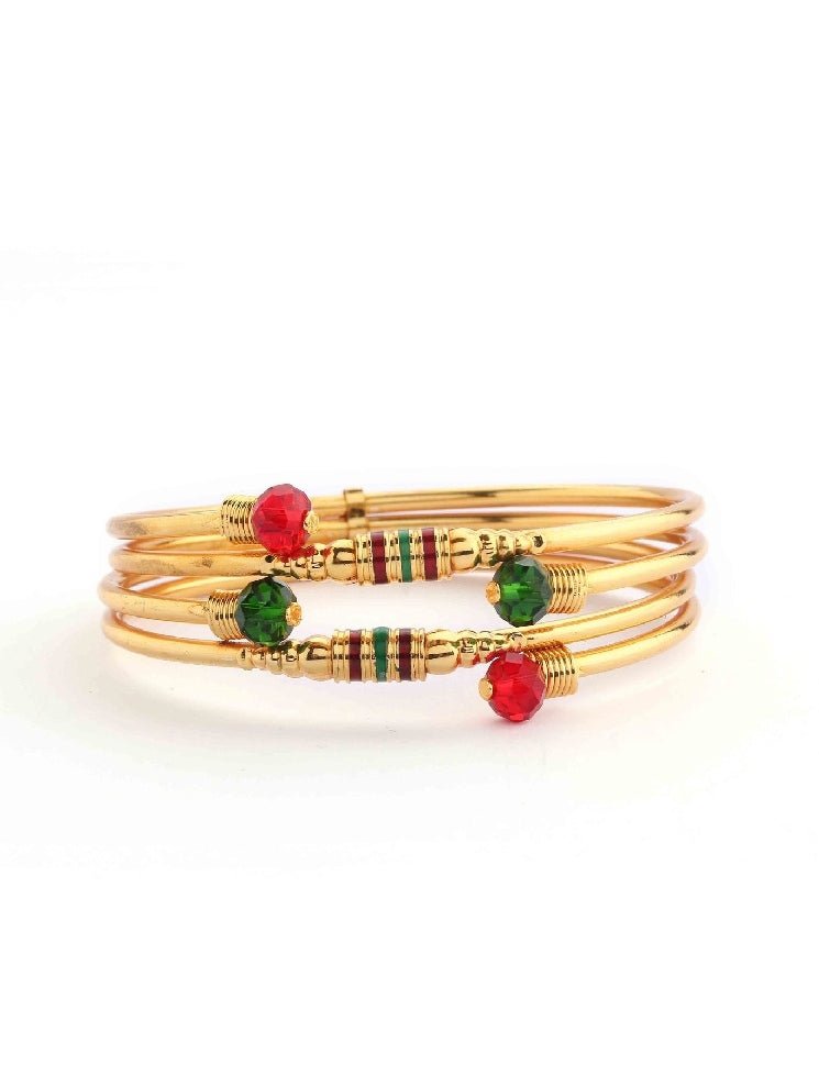 Gold Plated Bangles for Women - Jauhari Jewellers