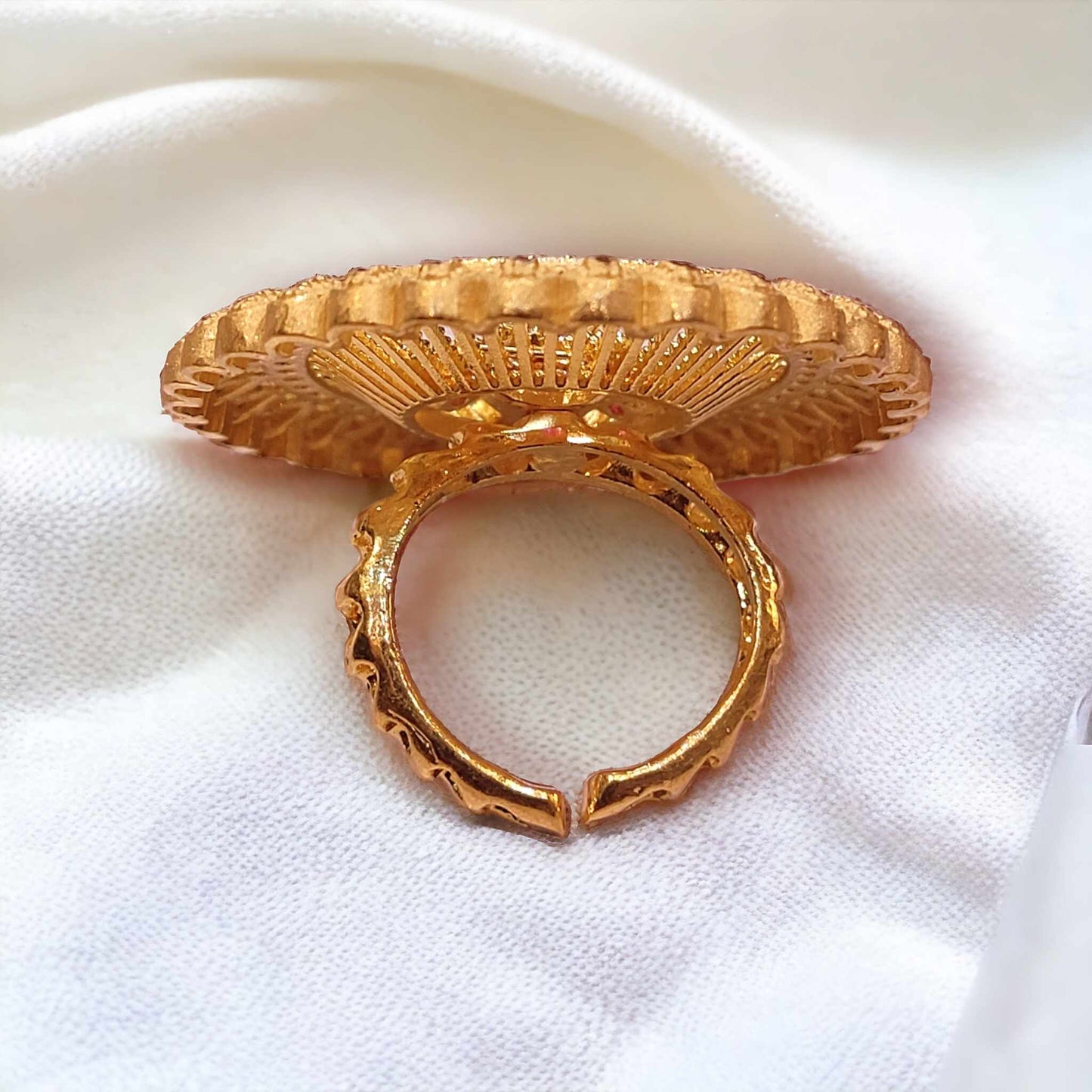 Gold Plated Ring for Women - Jauhari Jewellers