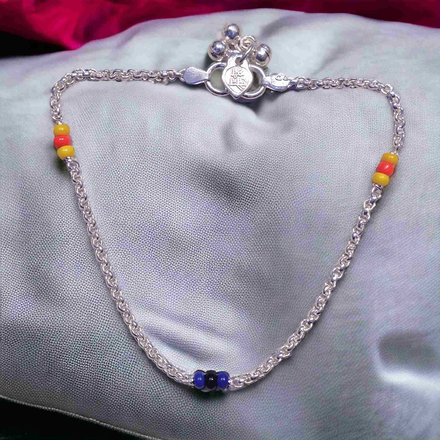Light Weight Silver Payal For Women - Jauhari Jewellers