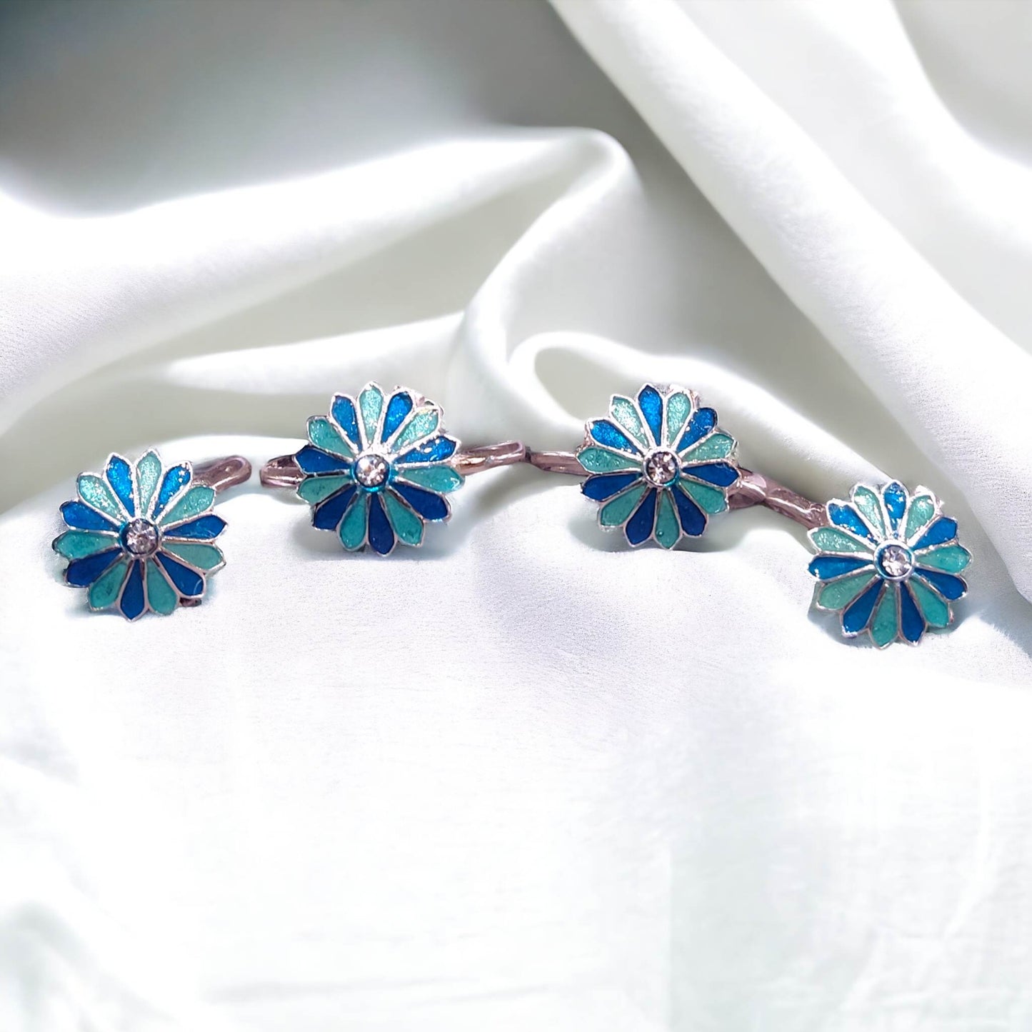Light Weight Silver Toe Rings for Women - Jauhari Jewellers