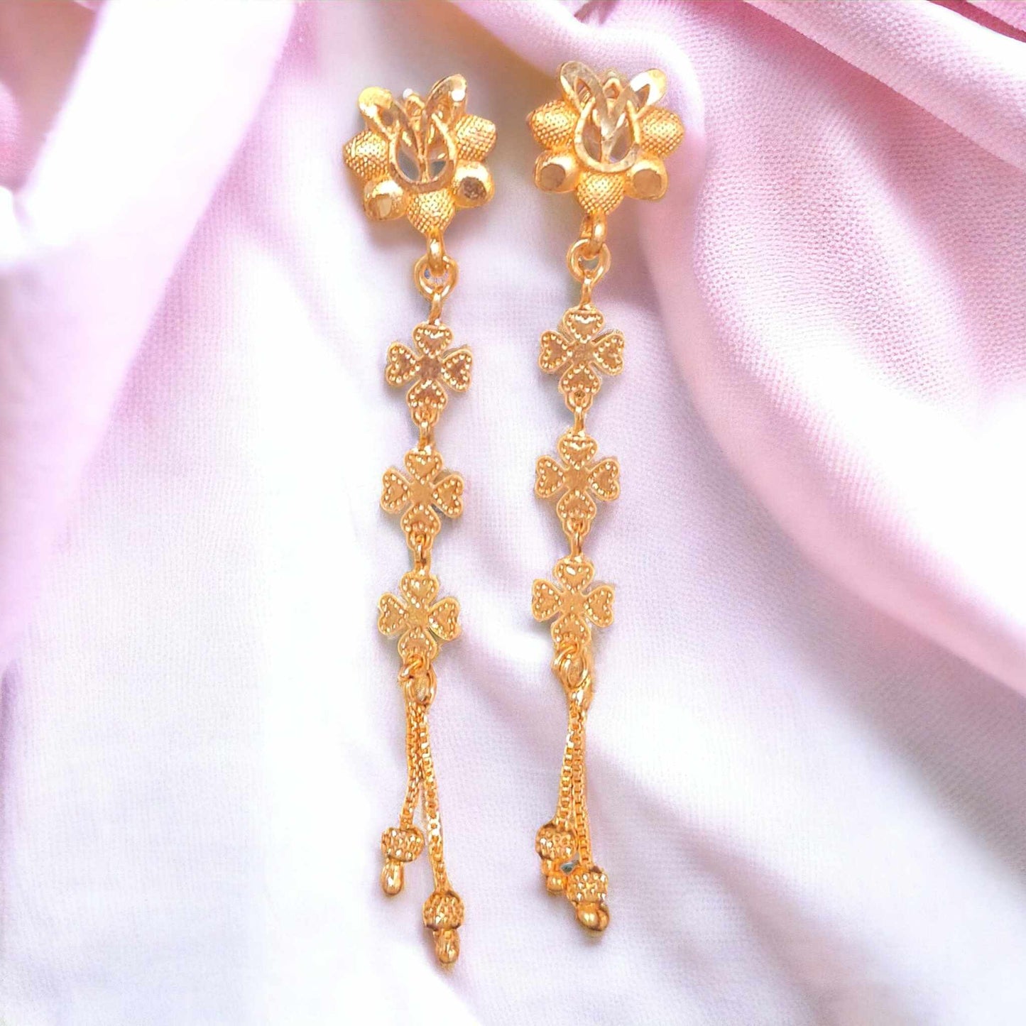 One Gram Gold Earrings for Women - Jauhari Jewellers