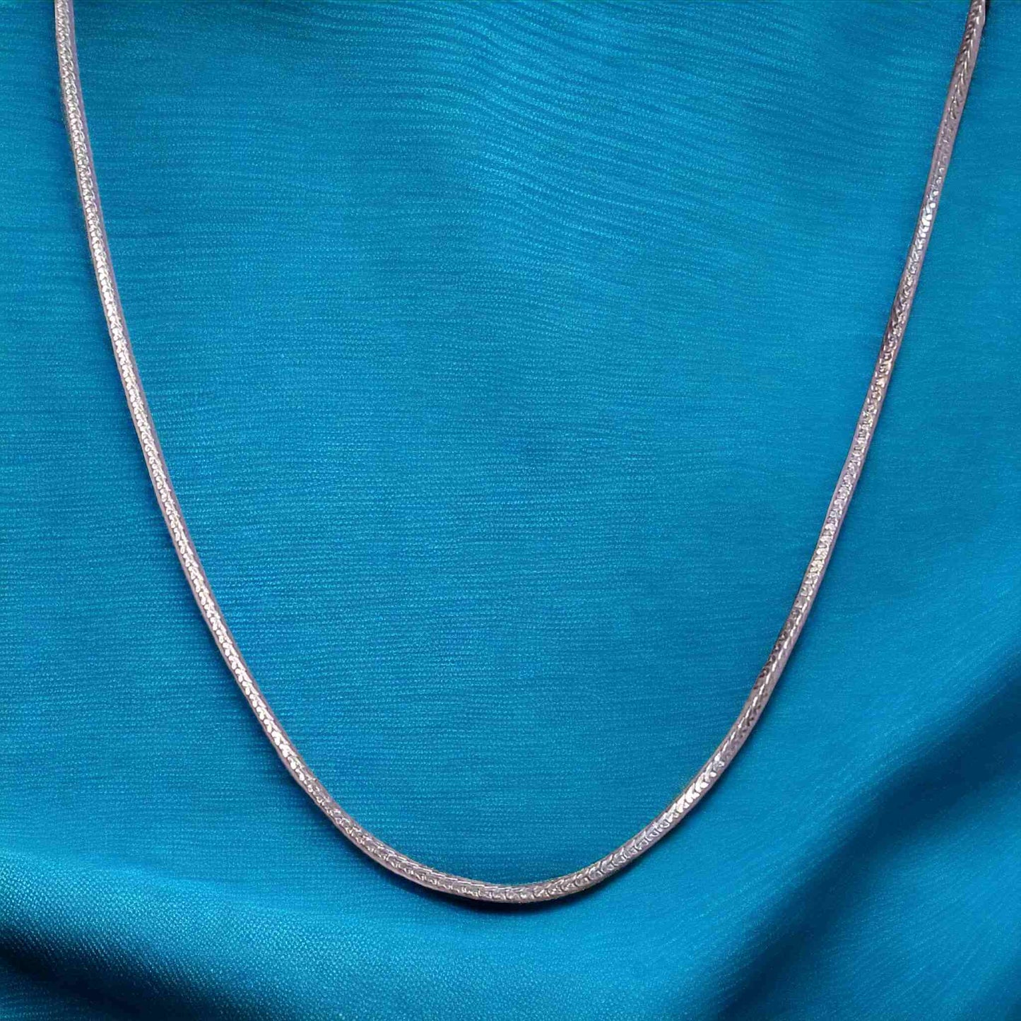 Plain Silver Chain for Men & Women - Jauhari Jewellers