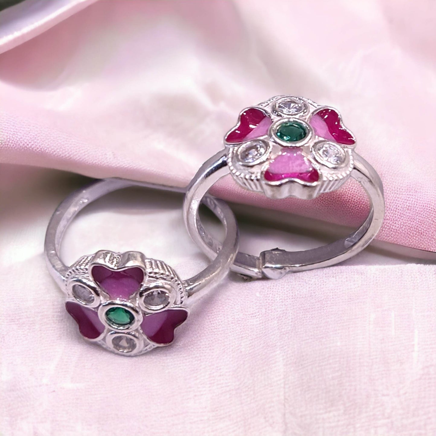 Premium Silver Toe Rings ( 2 Pairs ) - Jauhari Jewellers