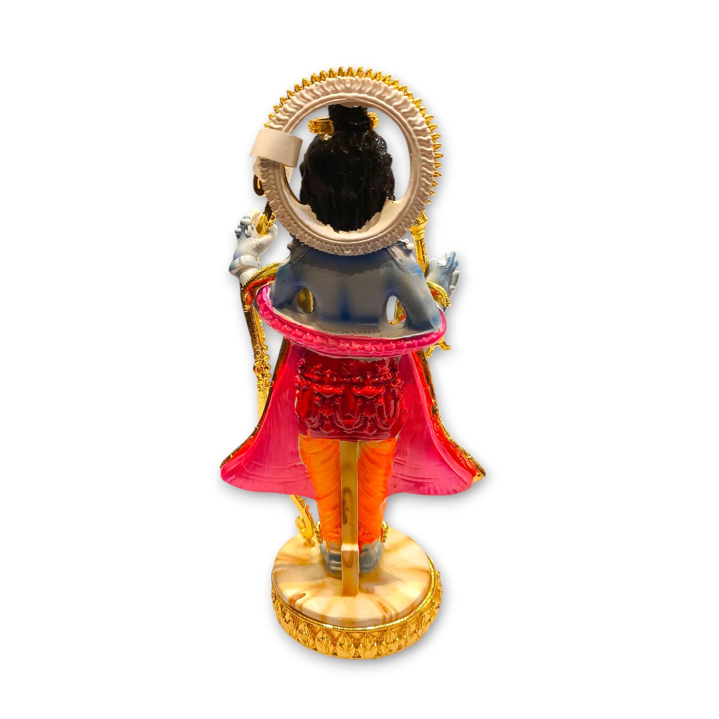 Gold plated ram ji idol
