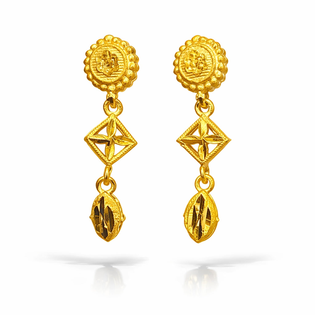 Jauhré 24k Gold Plated Turkish Necklace Set for Women