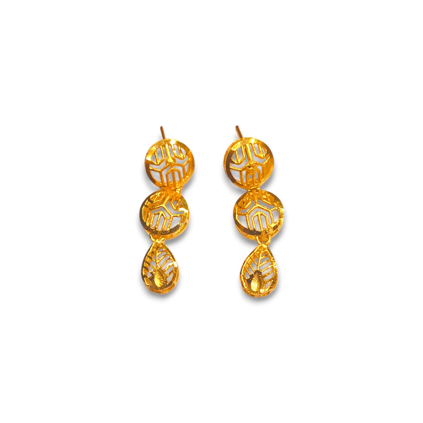 High quality gold plated necklace set