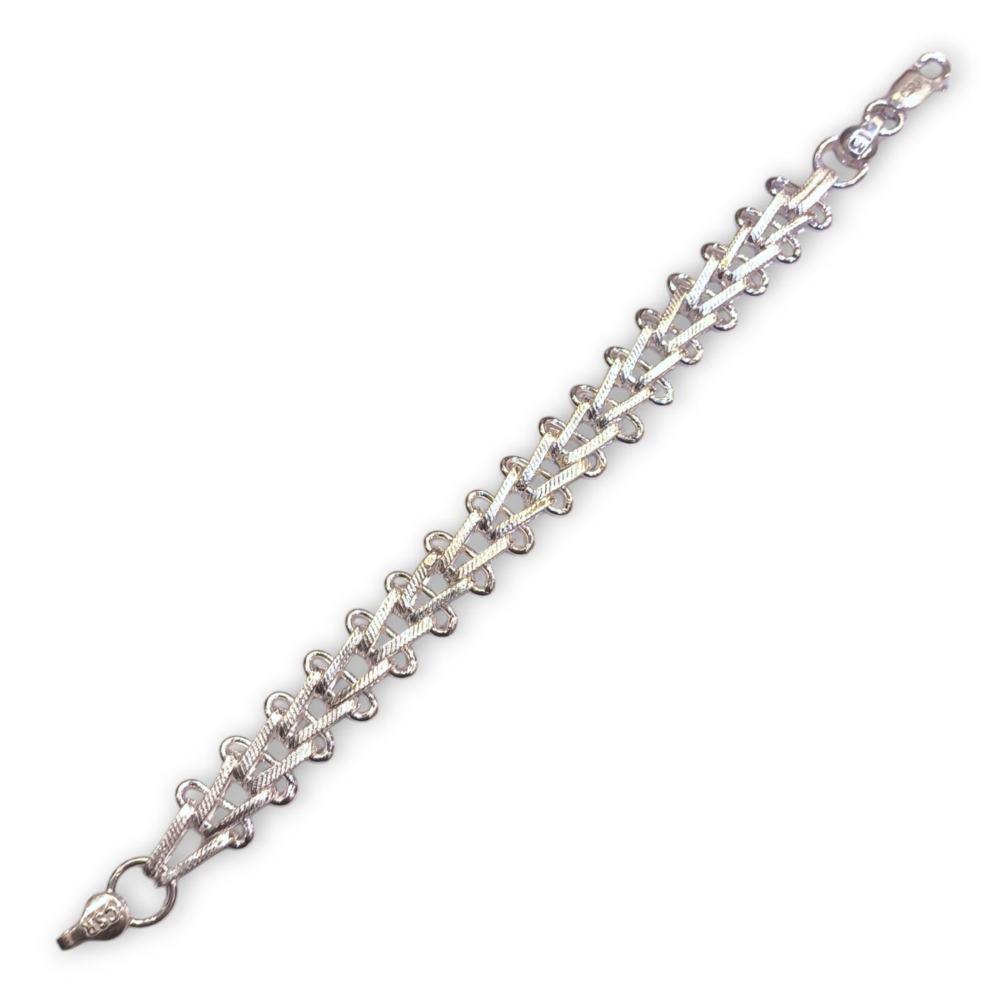 Silver bracelet for men