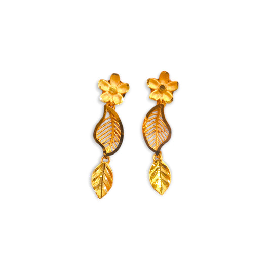 Gold plated earrings