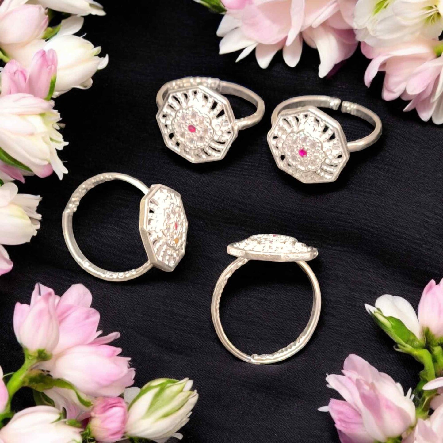 Silver Toe rings for women