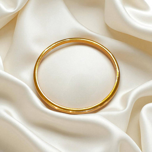 Silver gold plated kids kada