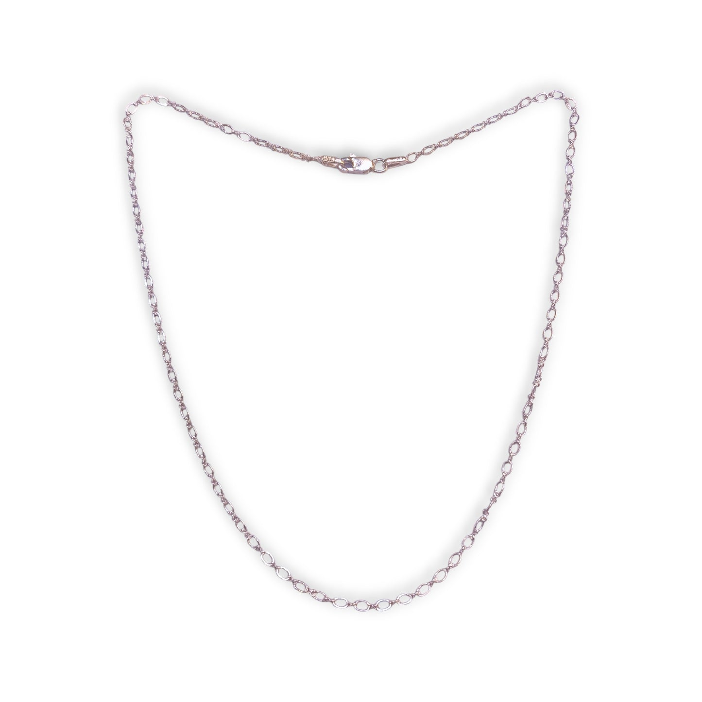 Light weight silver chain for girls