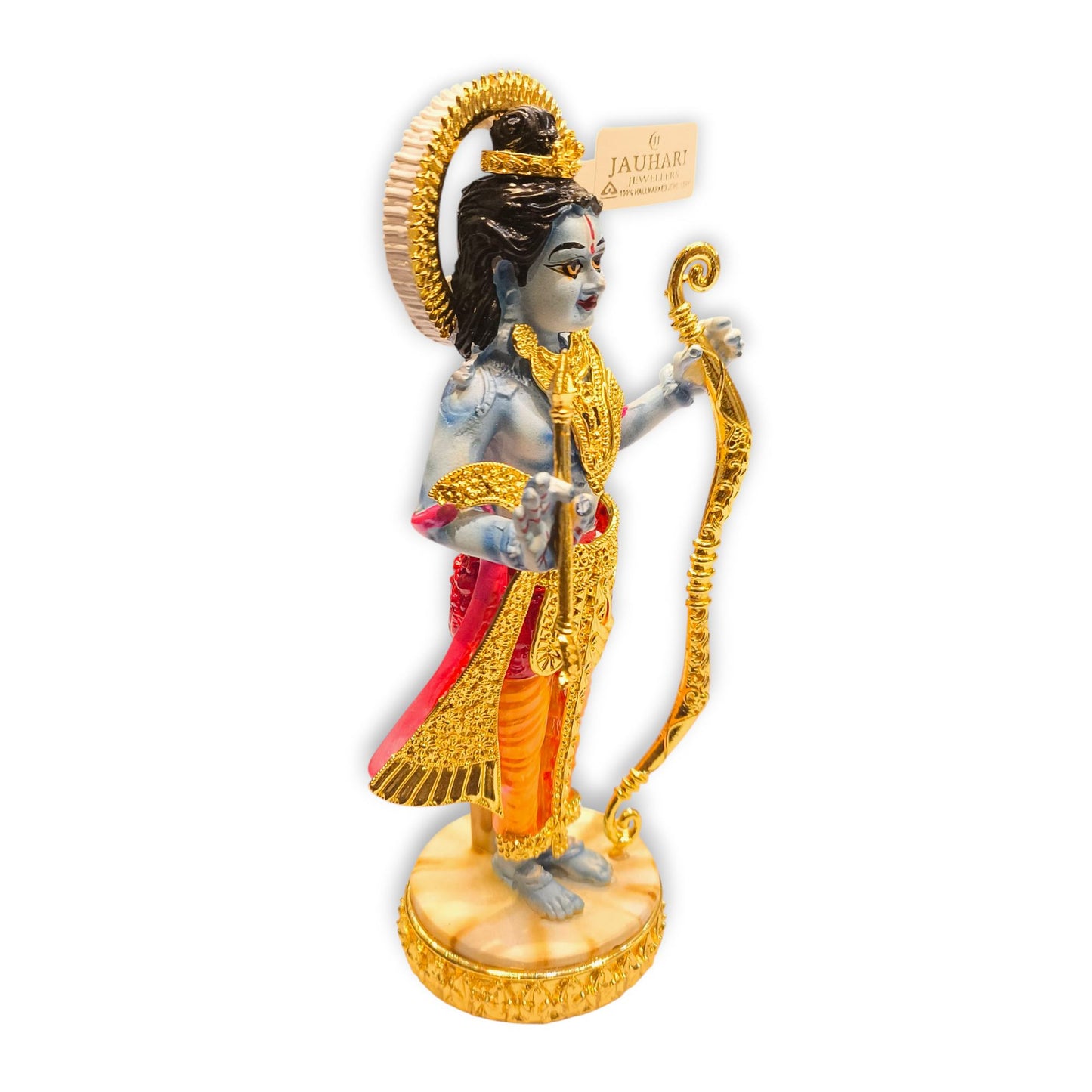 Gold plated ram lalla idol