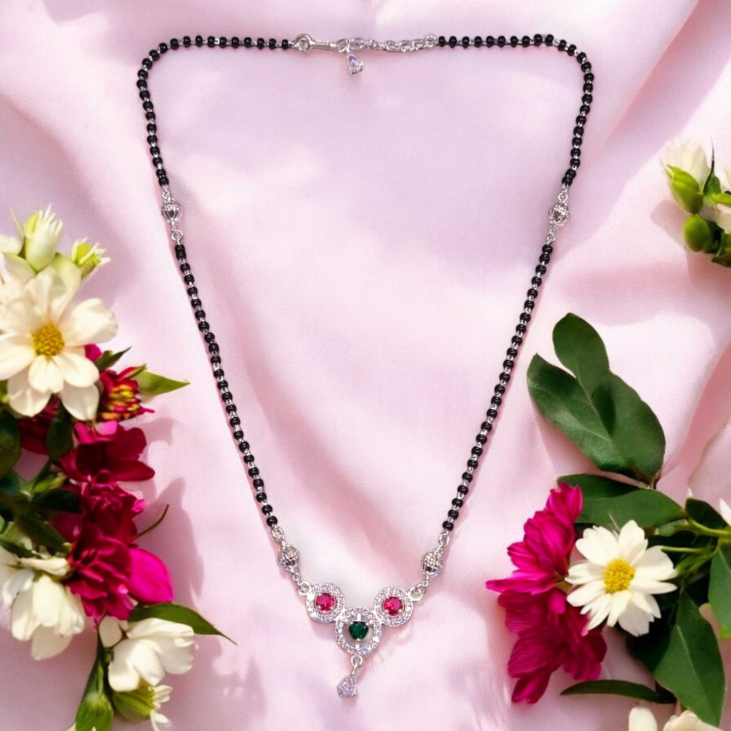 Silver mangalsutra for daily use